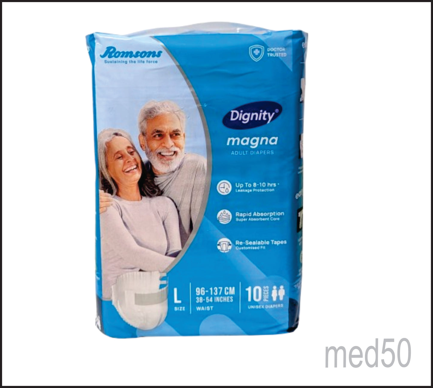 Dignity Magna Adult Diapers (Large)