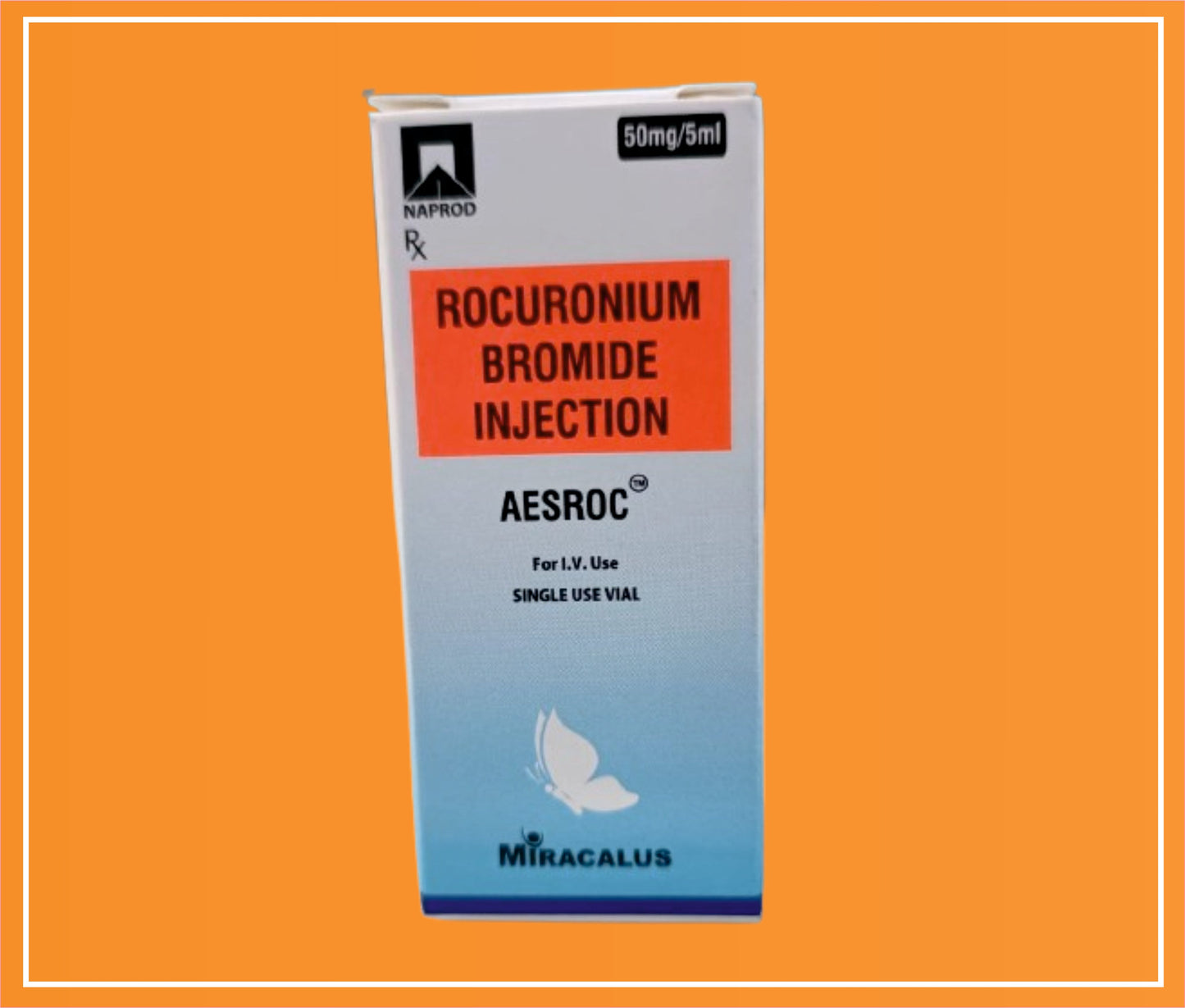 Aesroc 50Mg/5Ml ( Rocuronium (50Mg) ) by Naprod