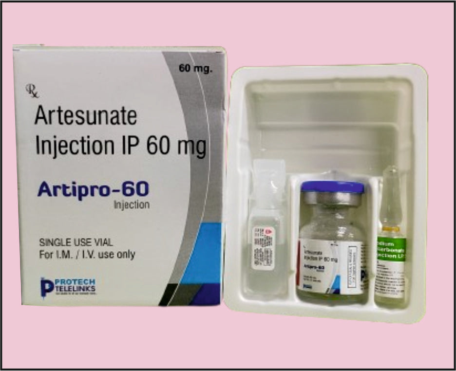 ARTIPRO 60 Injection (Artesunate 60Mg)