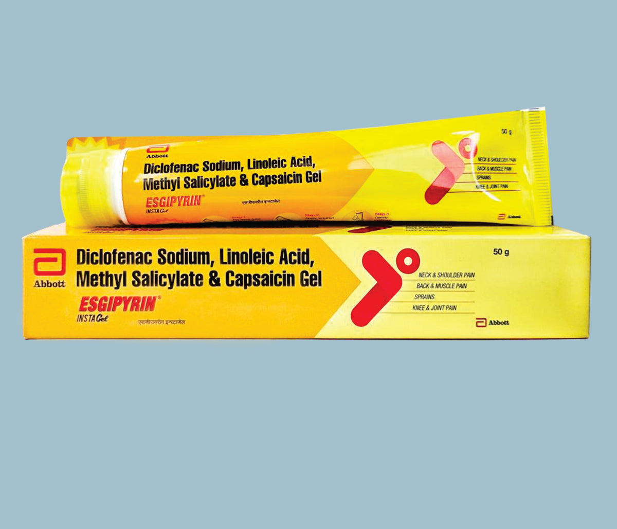 Diclofam Forte Gel Tube (15x20x30gm) Diclofenac Sodium 1.0% w/w, Virgin Linseed Oil 3%, Methyl Salicylate 10% w/w, Menthol 5%, Benzyl Alcohol 1% Gel by Abbott