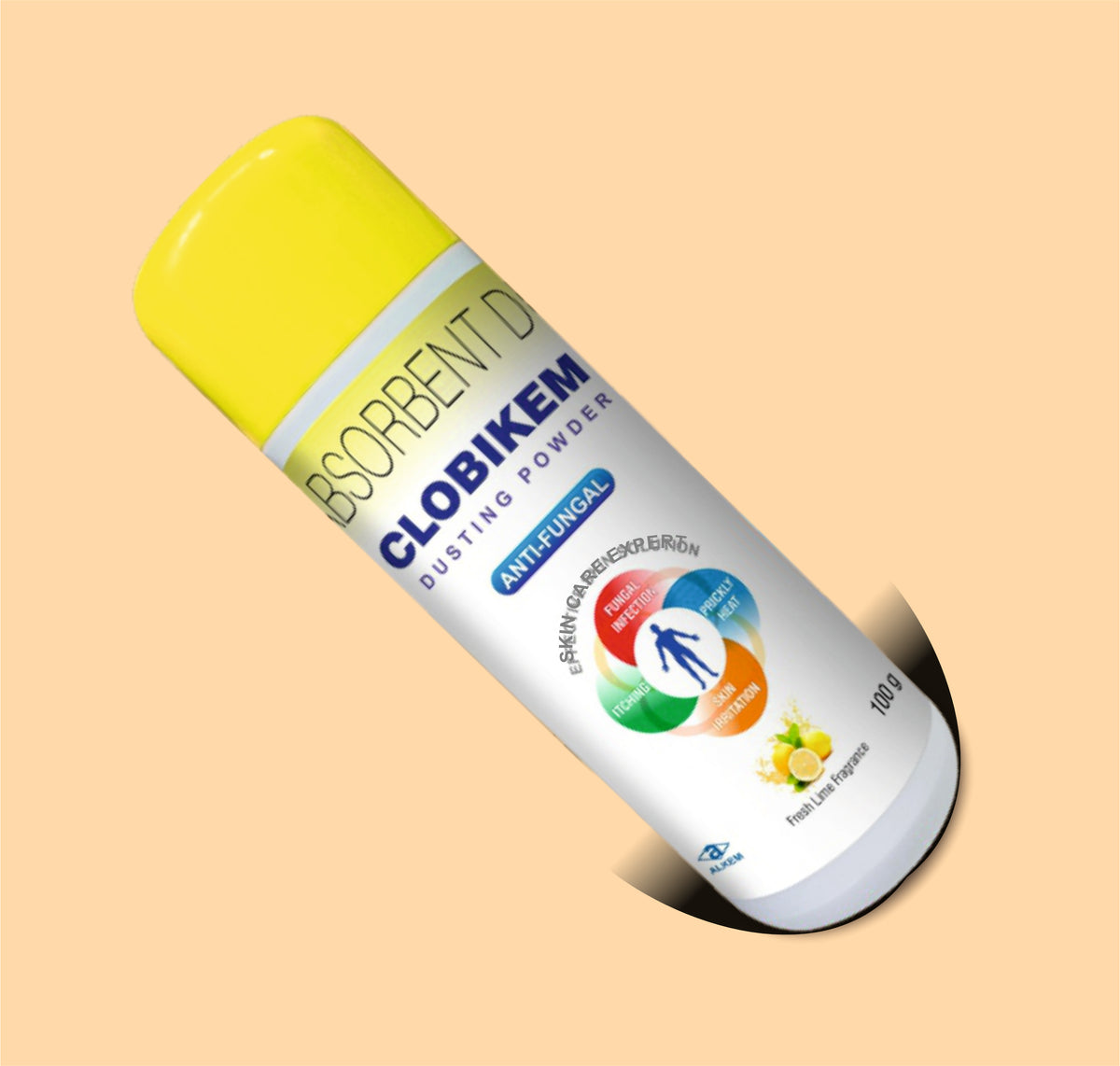 Clobikem Dusting Powder (100Gm) Clotrimazole 1% By Alkem