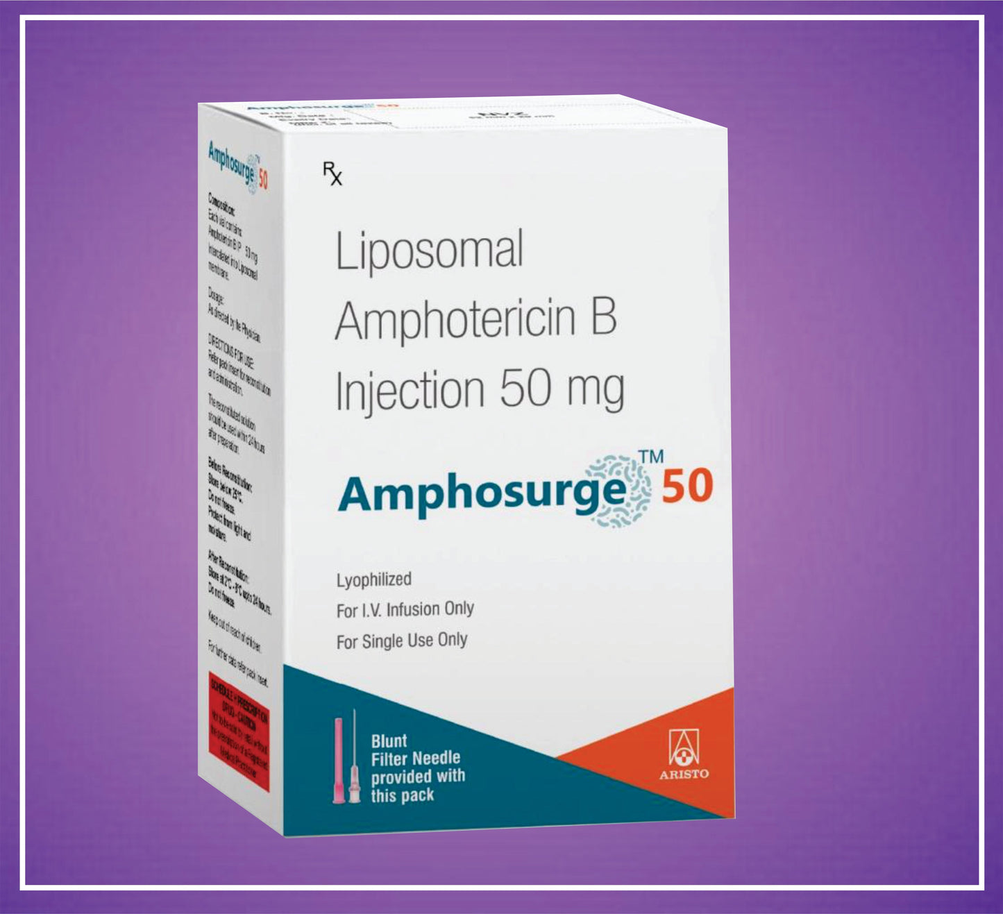 AMPHOSURGE 50mg (Liposomal Amphotericin B Inj)