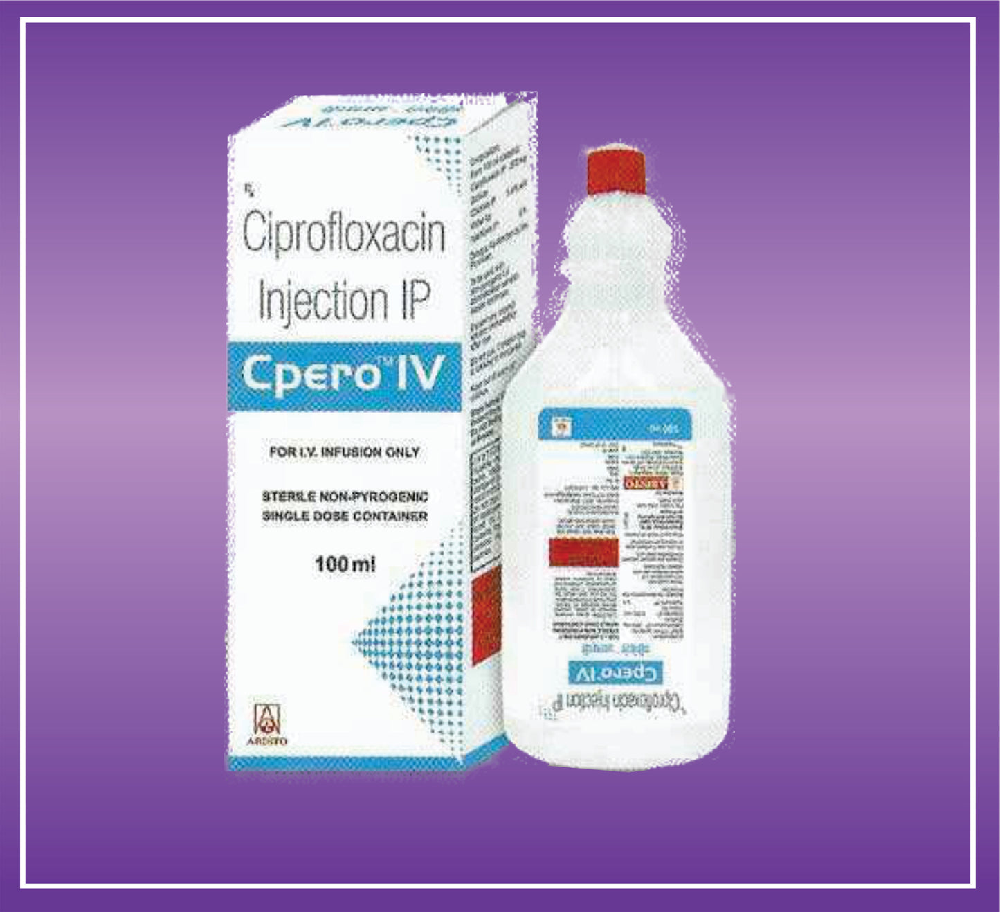 Cpero IV (100Ml) Ciprofloxacin Infusion