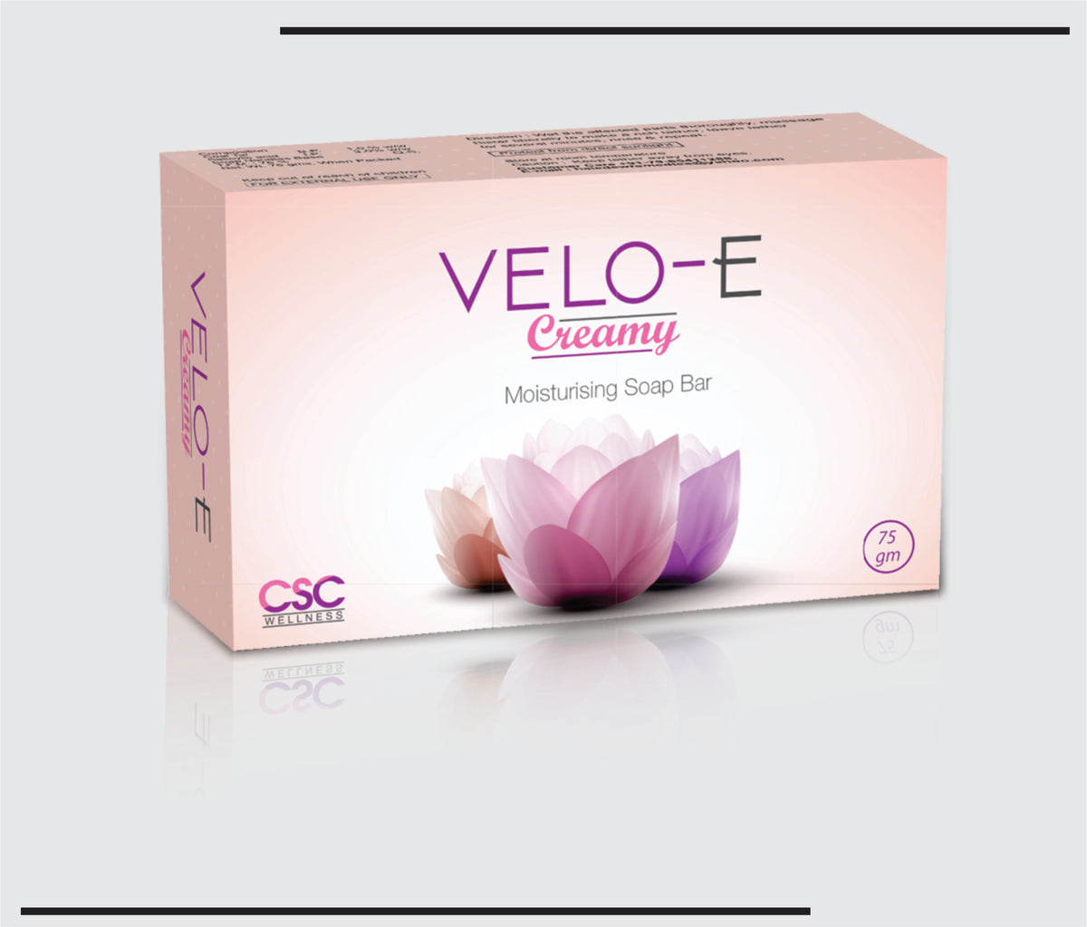 Velo E Soap (75g) Vitamin E With Aloe Vera Moisturising Soap by Csc