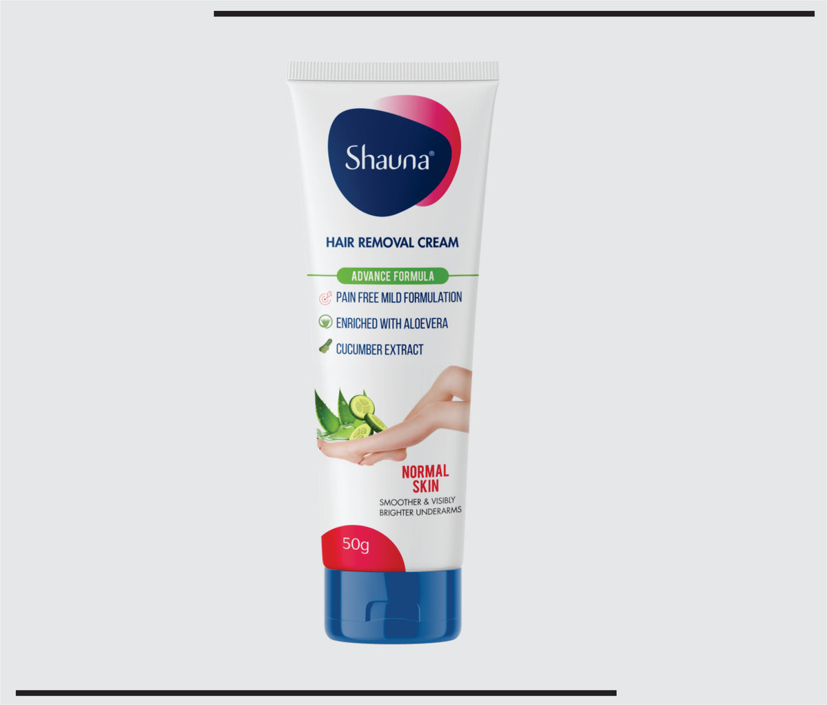 Shauan Hair Removal Cream (50 gm ) Enriched with Aloevera & Cucumber Extract by Csc