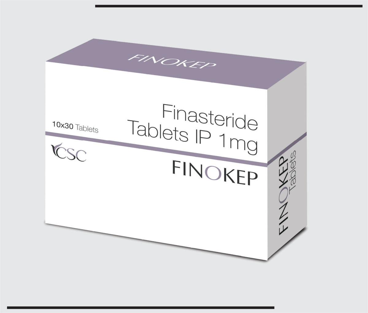 Finokep 1mg (10x30) Finasteride 1 mg by Csc