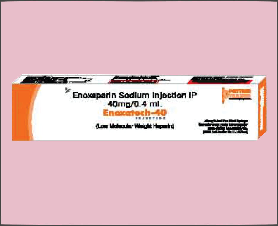 Enoxatech 40 Pfs (Pfs) Enoxaparin 40 Mg Inj By Protech