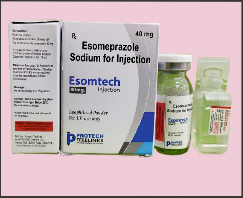 ESOMTECH 40 VIAL (Esomeprazole 40Mg)