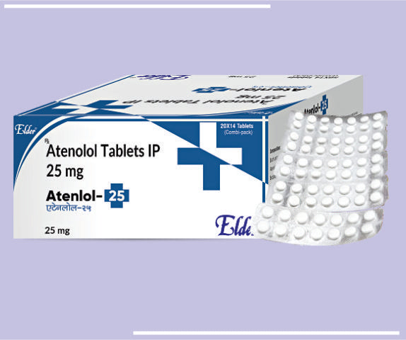 Atenlol 25 Tabs (50X14) Atenolol 25 Mg Tab By Elder