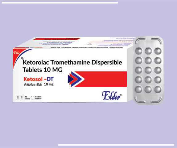 Ketosol Dt Tabs (10X15) Ketorolac Tromethamine 10 Mg Dt Tab By Elder