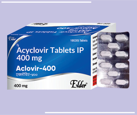 Acyclovax 400 Tabs (20X5) Acyclovir 400 Mg by Elder