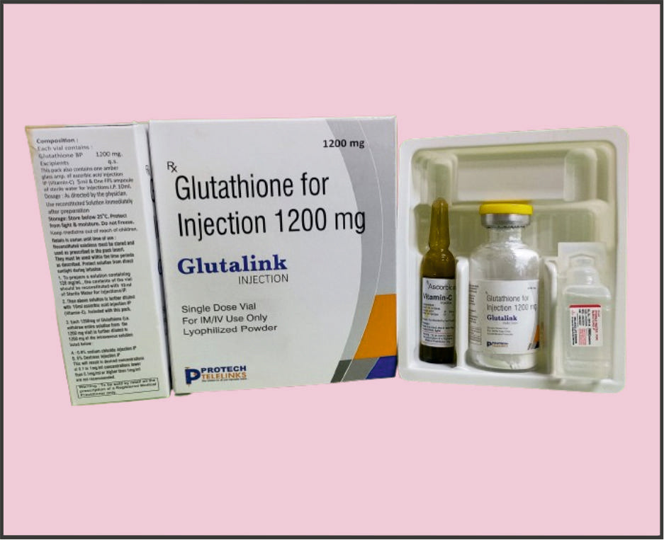 Glutalink 1200 (20Ml) Glutathione 1200 Mg By Protech
