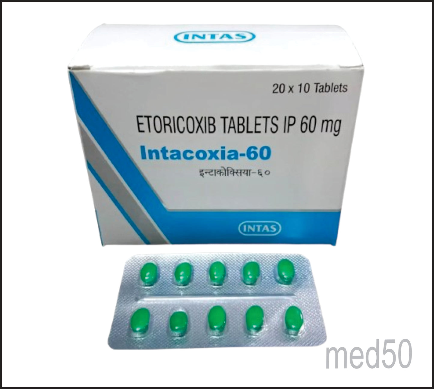 Intacoxia 60 Tab (Etoricoxib 60 mg)