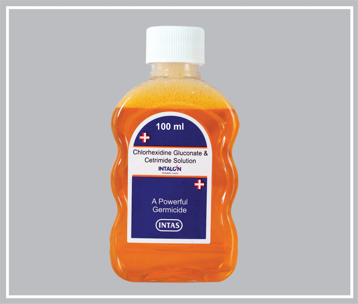 Intalon 100 Ml (Chlorhexidine Gluconate 0.3% + Cetrimide 0.6% (Anticeptic Liquid)) By Intas