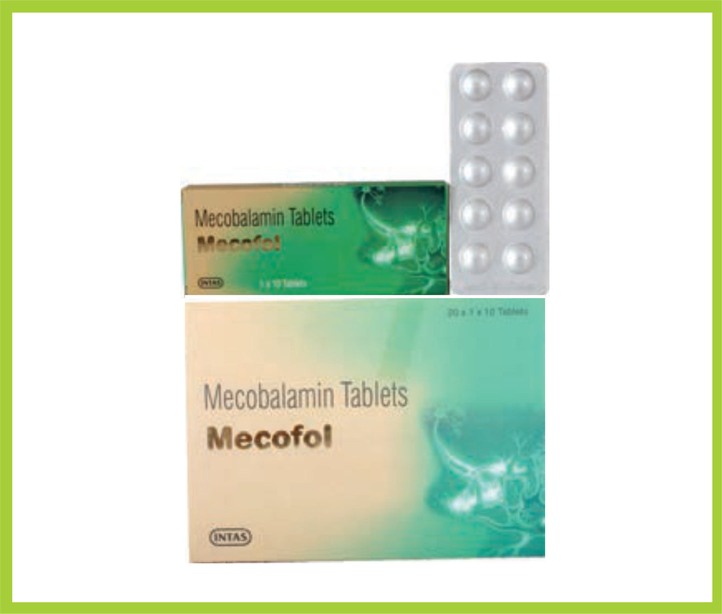 Mecofol Tab (Mecobalamin 500 mcg)