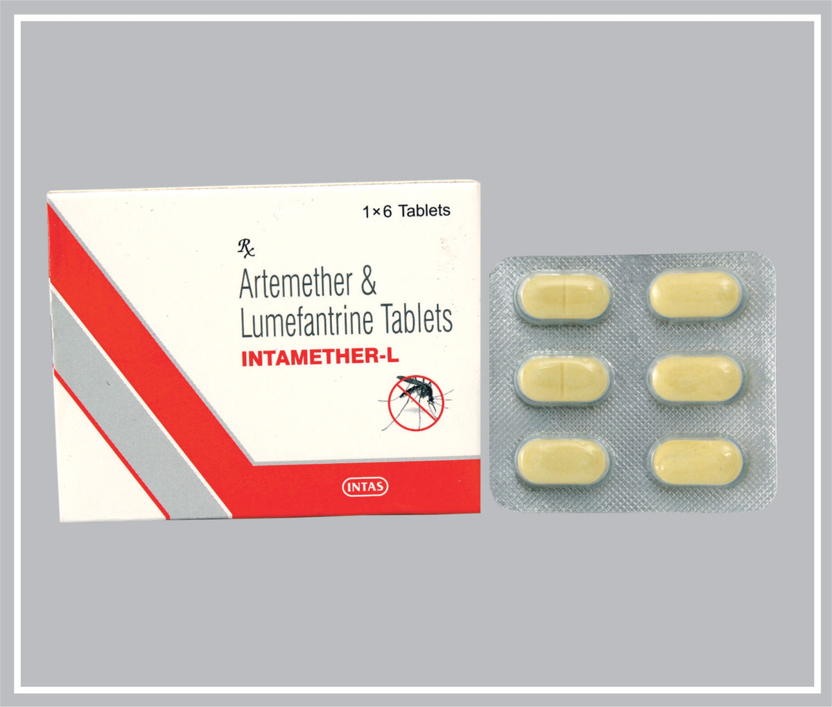 Intamether-L 6 Tab (Arteether 80Mg + Lumefantrine 480Mg, Uncoated Tablet) By Intas
