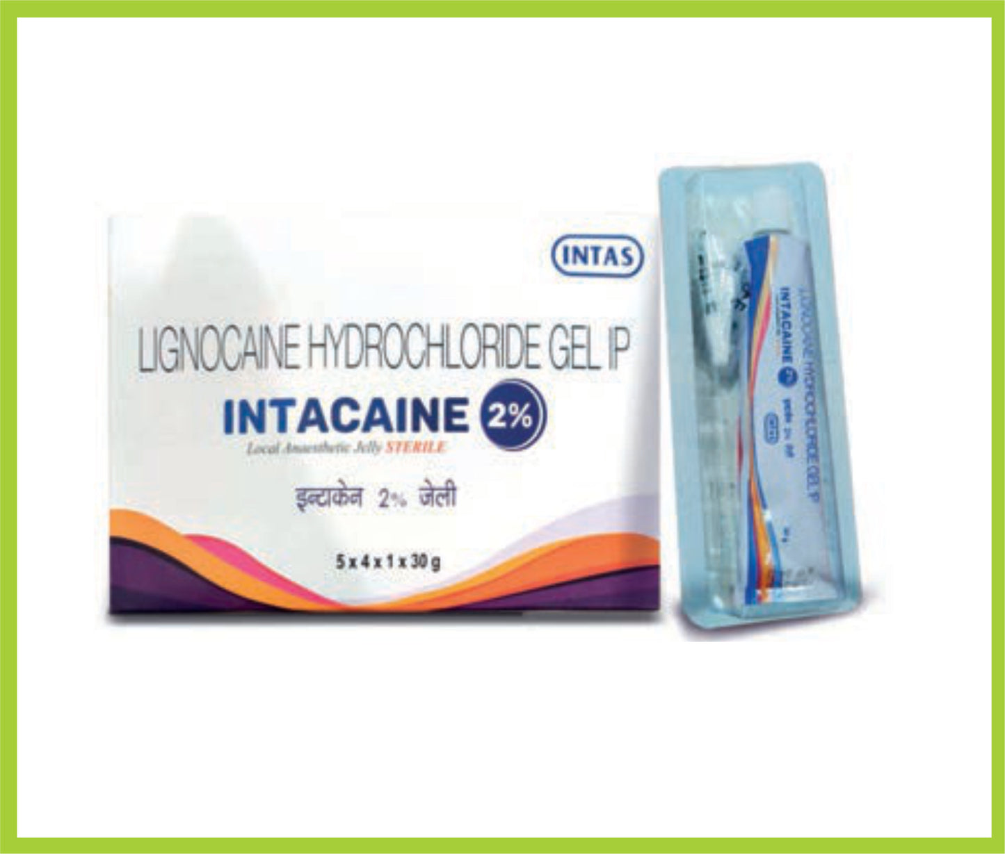 Intacaine Gelly (Lignocaine Hydrochloride 2% w/v + Methyl Paraben 0.061% w/w + Propyl Paraben 0.027% w/w)