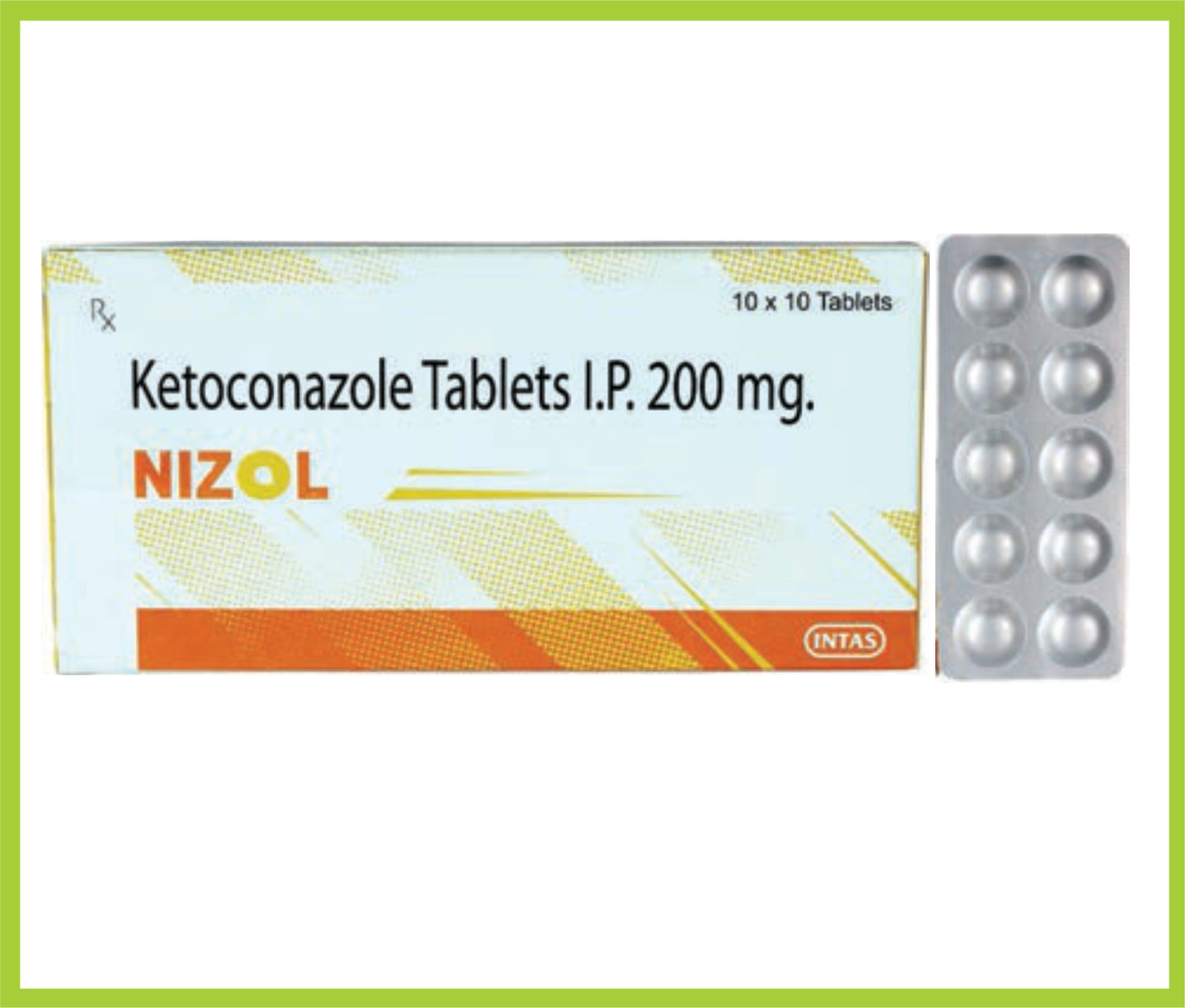 Nizol Tab (Ketoconazole 200 mg)