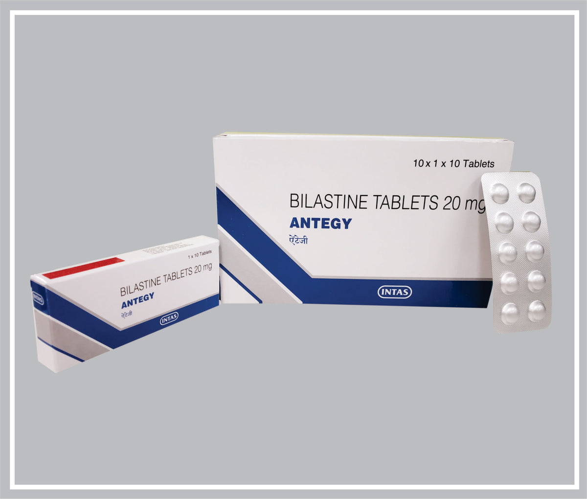 Antegy 10 Tab (71) (Bilastine 20Mg ) By Intas