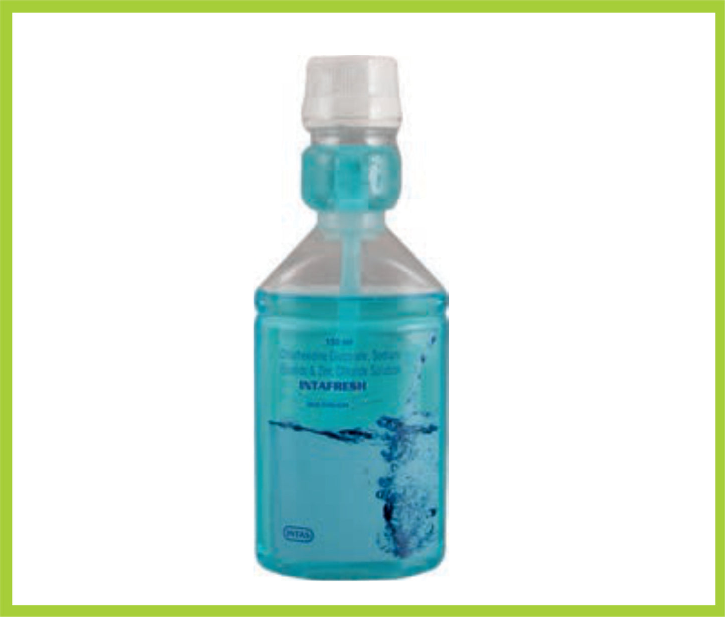 Intafresh Mouthwash (Chlorhexidine Gluconate 0.2% w/v + Sodium Fluoride 0.05% w/v + Zinc Chloride 0.09% w/v )