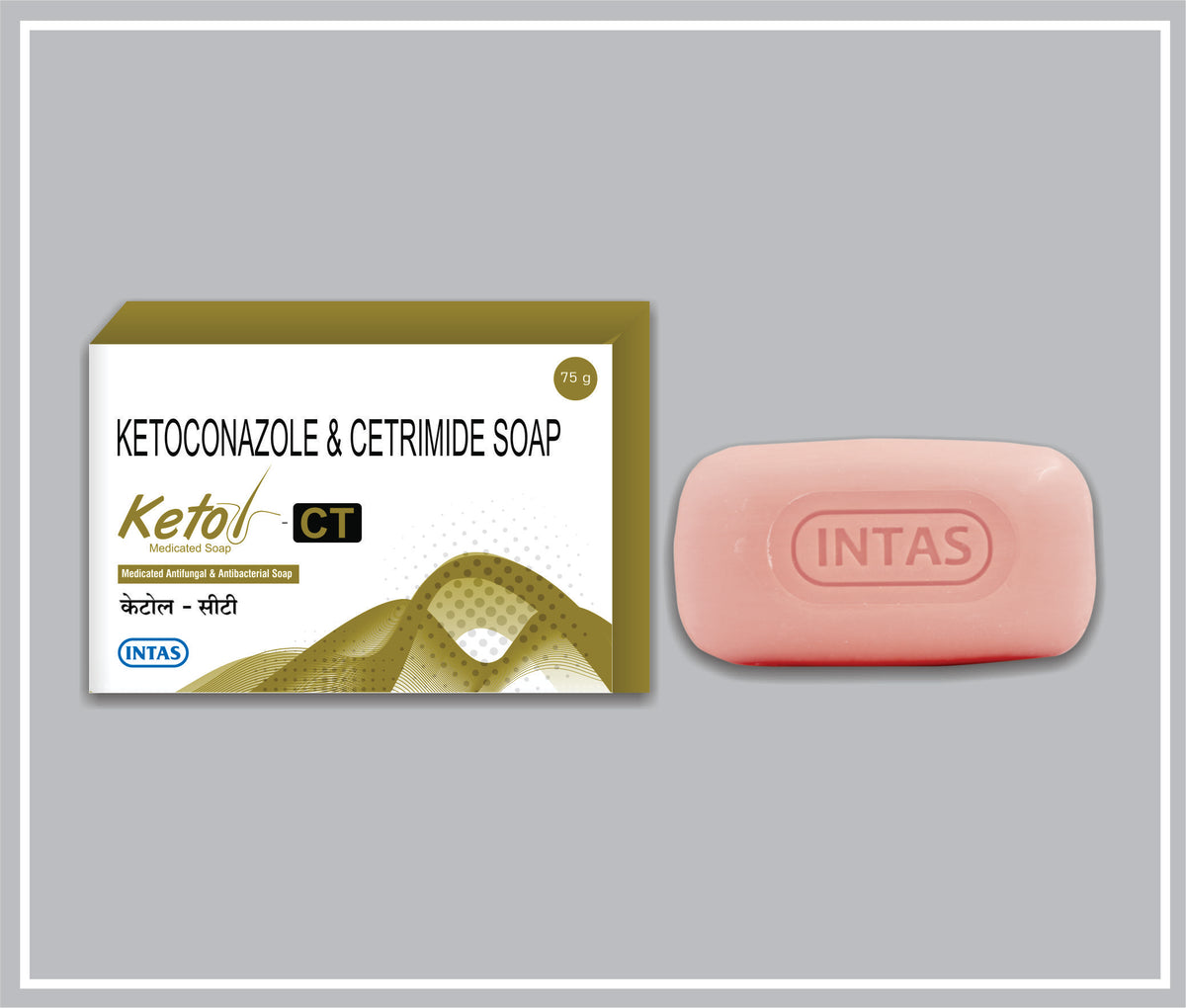 Ketol-Ct 75Gm (Combo) (Ketoconazole 2%W/W + Cetrimide 0.5%W/W) By Intas