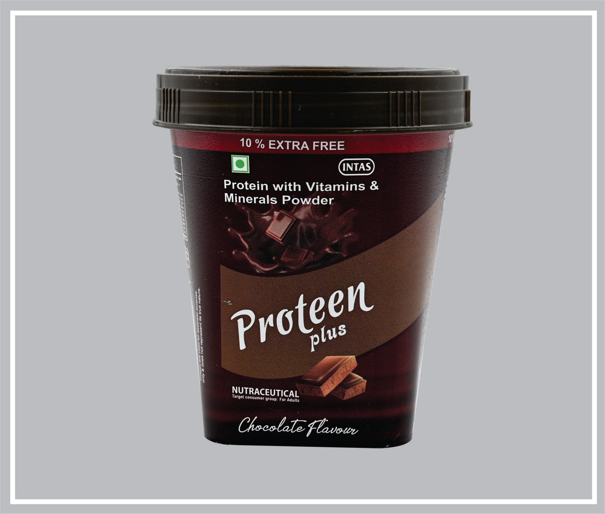 Proteen Plus Chocolate 220Gm (Protein Powder 220Gm ) By Intas