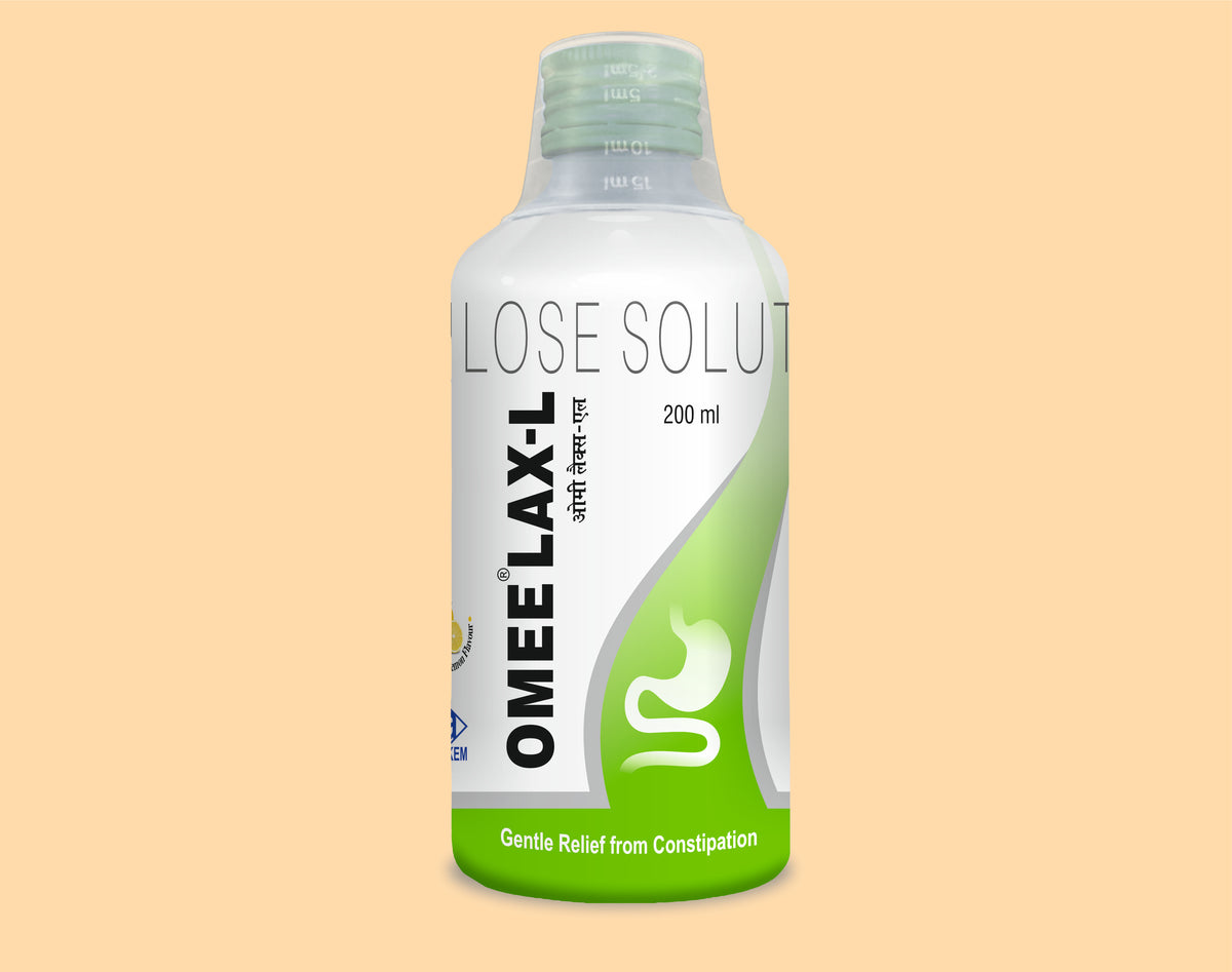 OMEE LAX-L ORAL SOLUTION (200ML) (200 ml) Lactulose 10 G by Alkem1