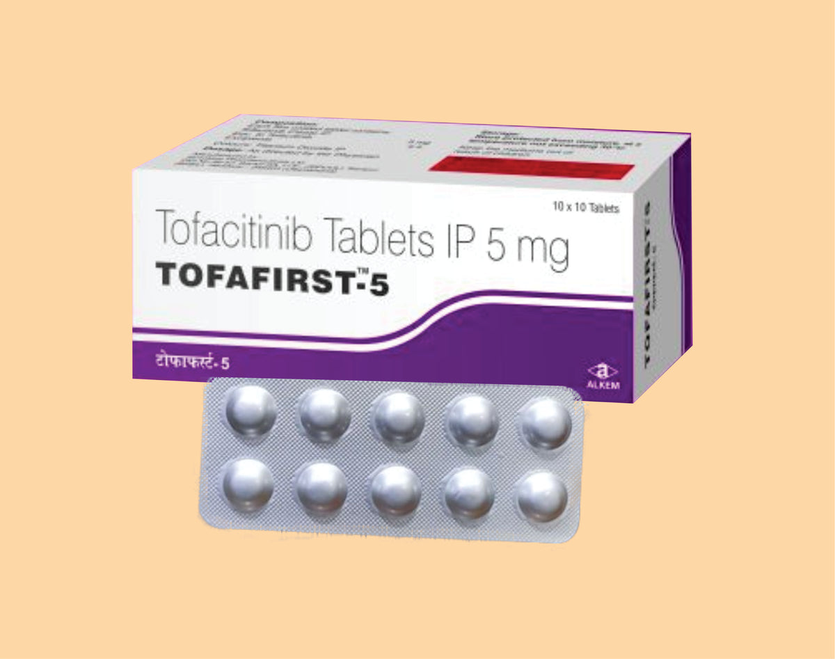 TOFAFIRST - 5 TABLETS (10'S) (10'S) Tofacitinib 5 Mg Tablet by Alkem1