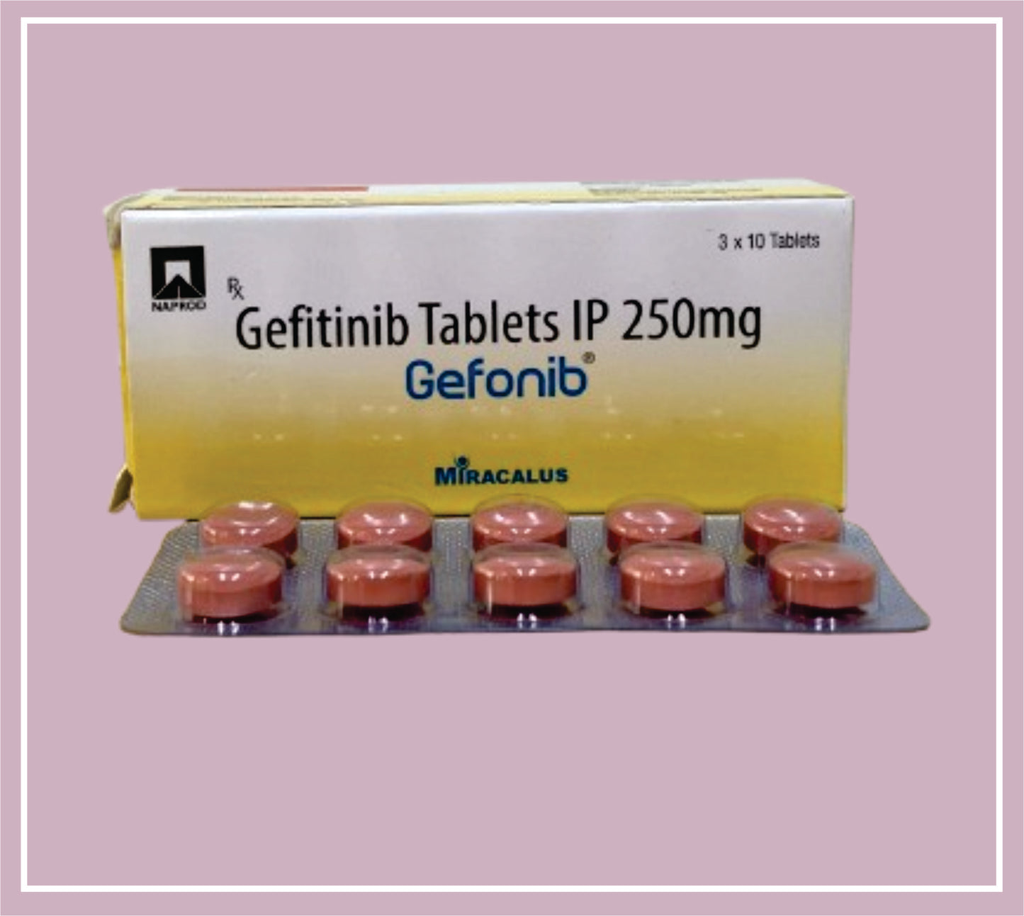 Gefonib Tablet (GEFITINIB 250 mg)