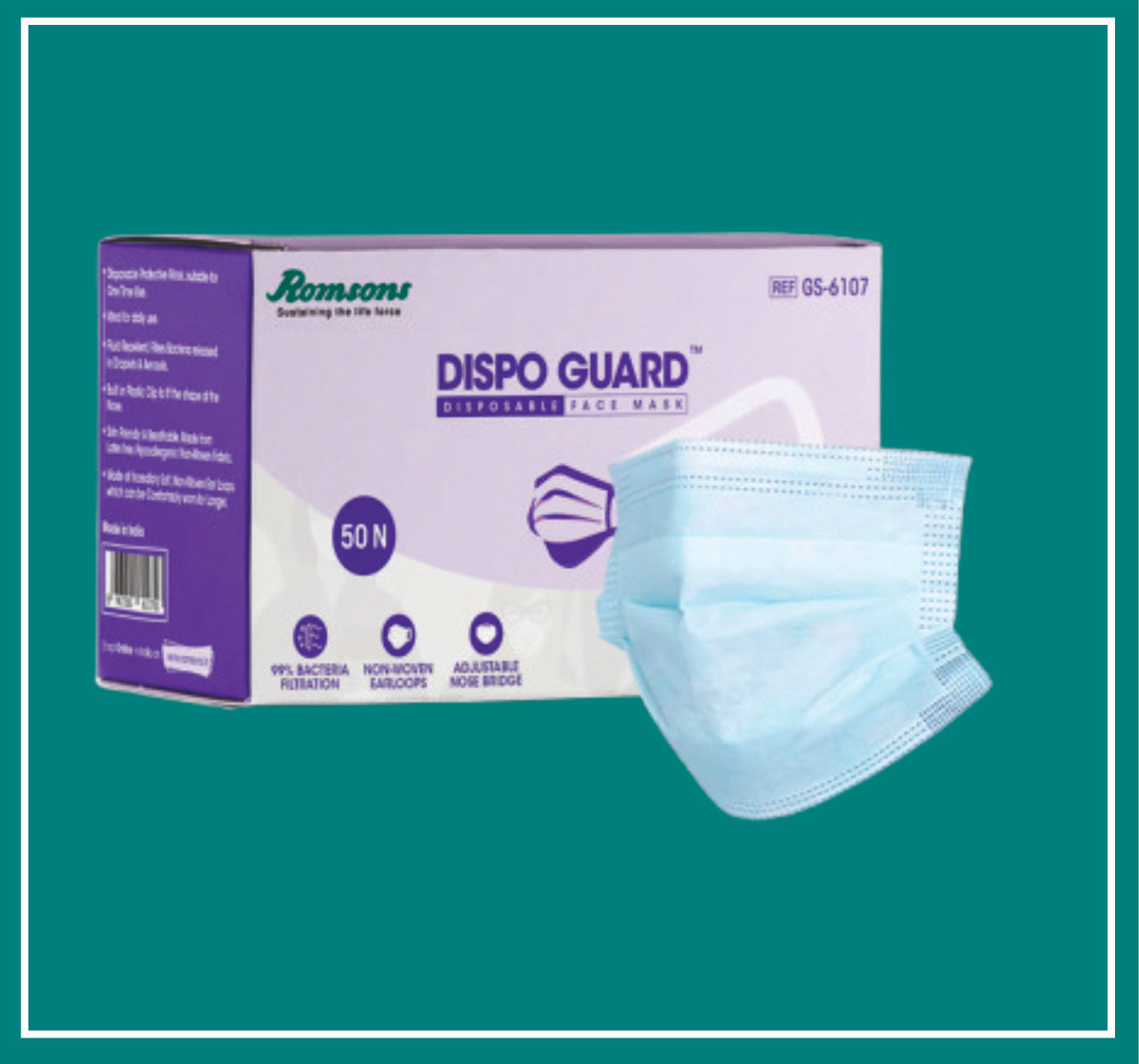 DISPO GUARD FACE MASK (3ply mask)