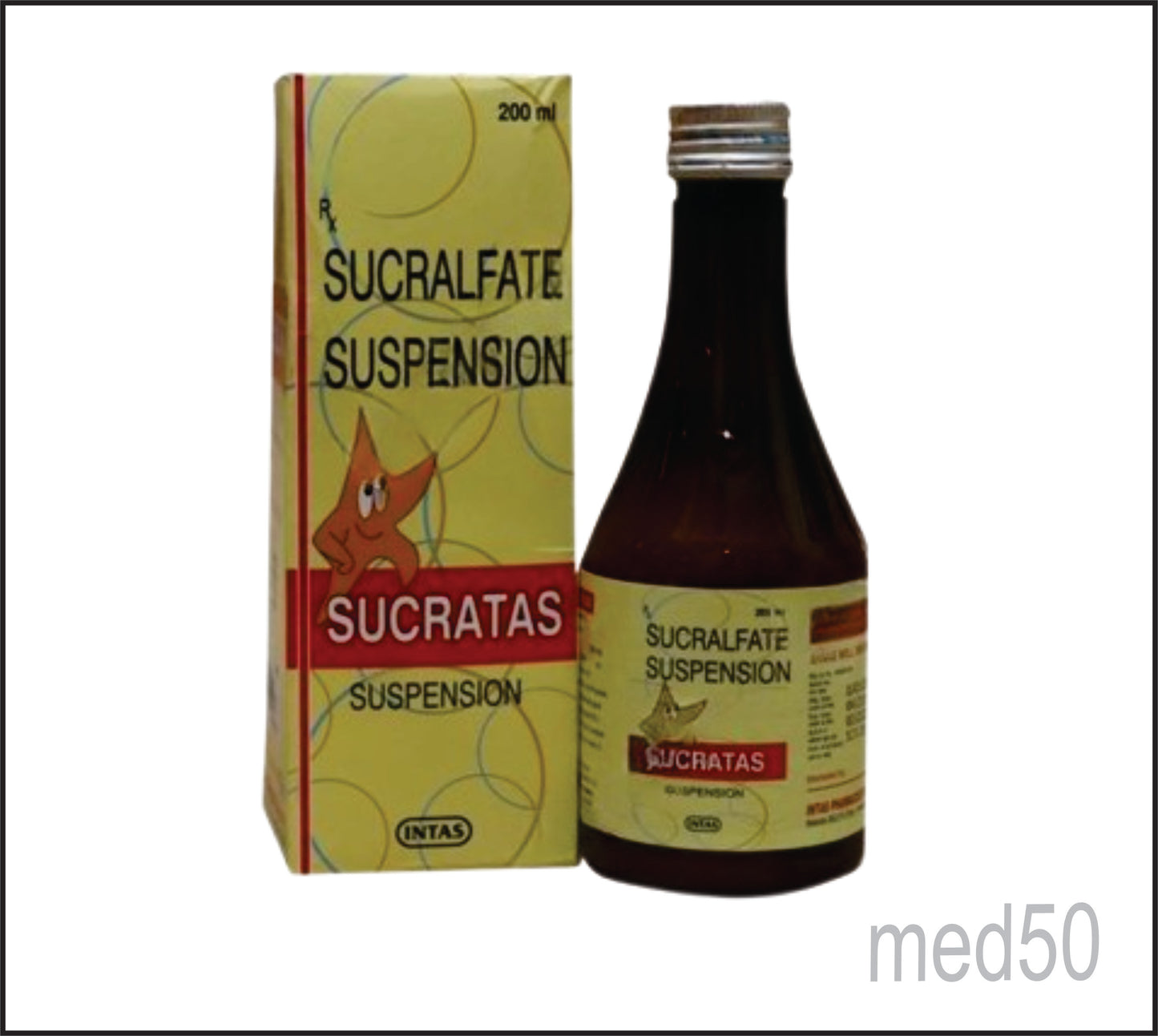 Sucratas Syrup (Sucralfate 1 g)
