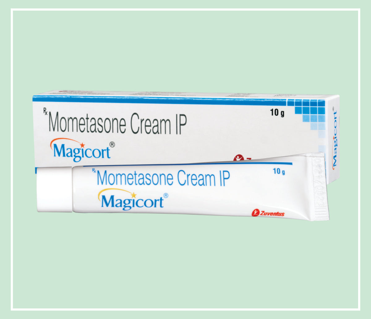Magicort Cream (20X1X10 Gm) Mometasone Furoate 1 Mg/G Cream By Zuventus