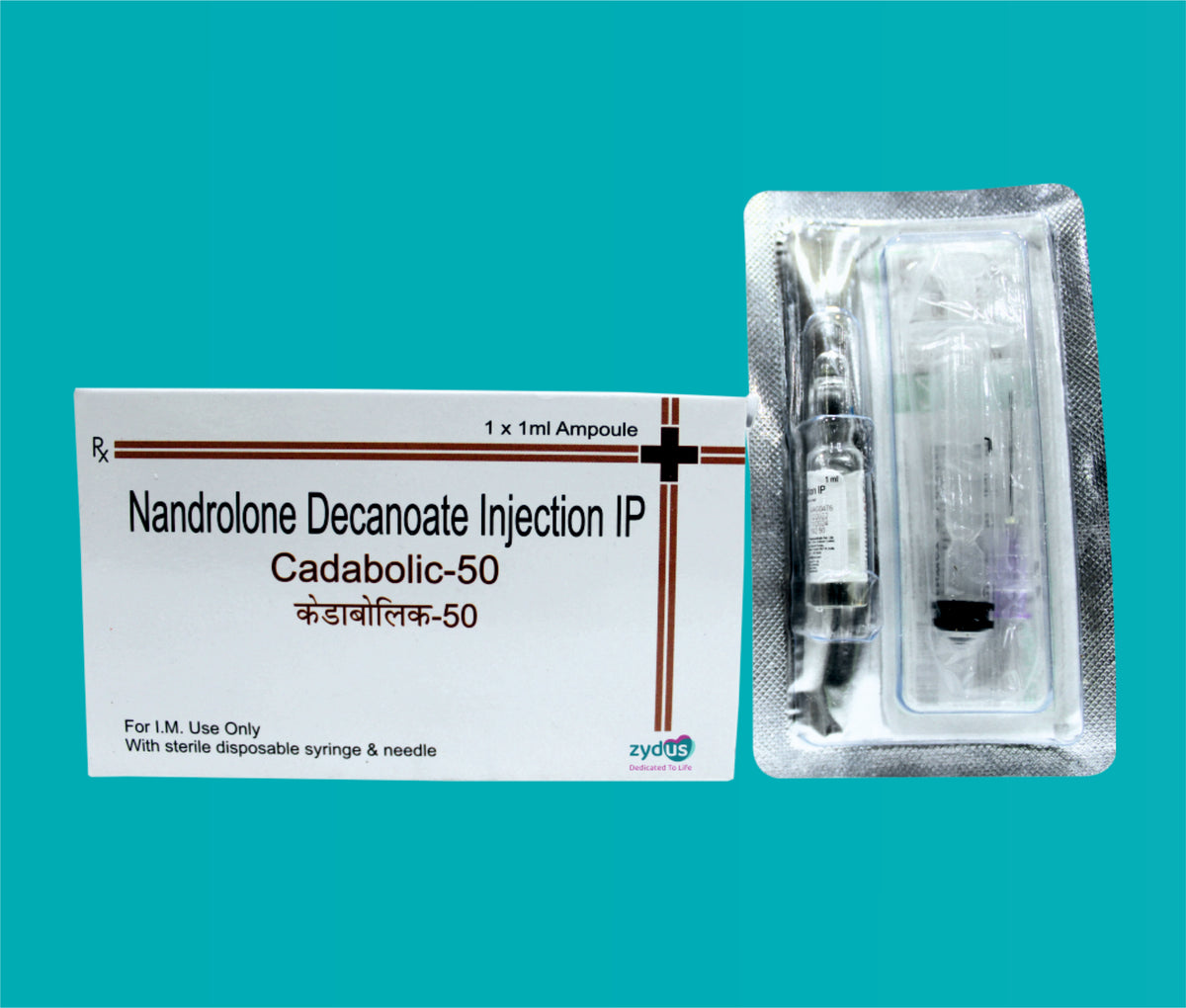 Cadabolic 50 Inj. (1ml.)Nandrolone Decanoate 50 Mg by Zydus