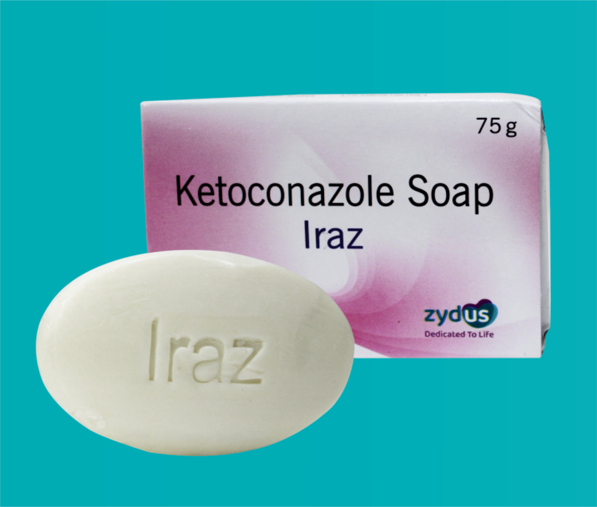 Iraz Soap (75gm)Ketoconazole 2% by Zydus