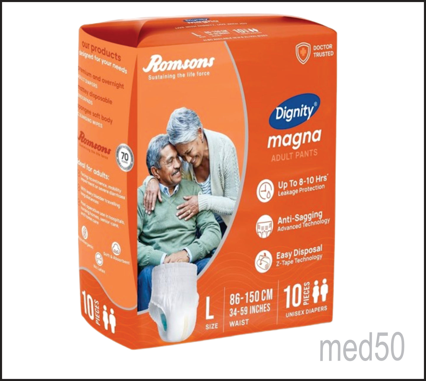 DIGNITY MAGNA ADULT PANTS (L)