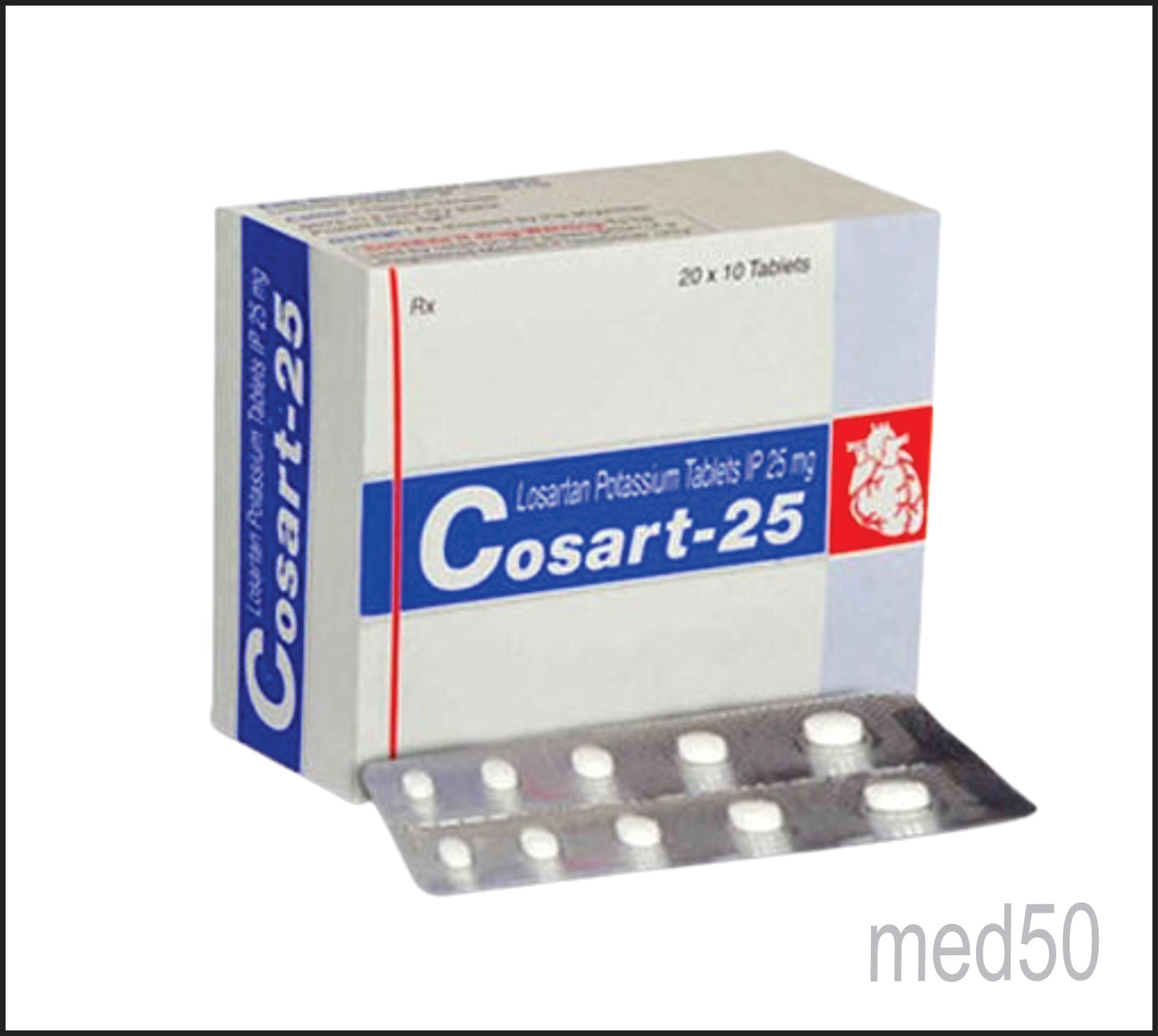 COSART-25 (Losartan Potassium 25 mg)