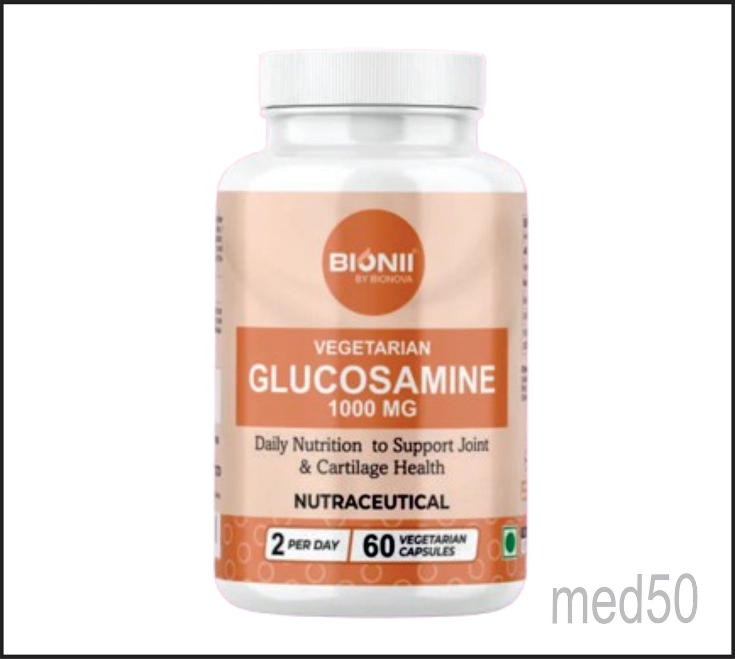 GLUCOSAMINE CAPS (Vegetarian Glucosamine HCL-1000 mg)