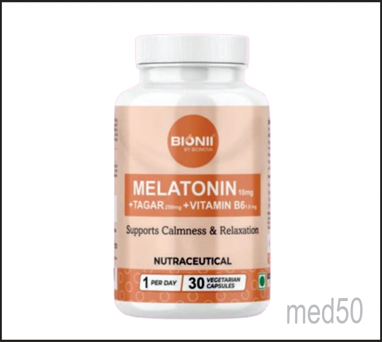 MELATONIN MG + TAGAR 250 MG + VITAMIN B6 1.9 MG CAPS