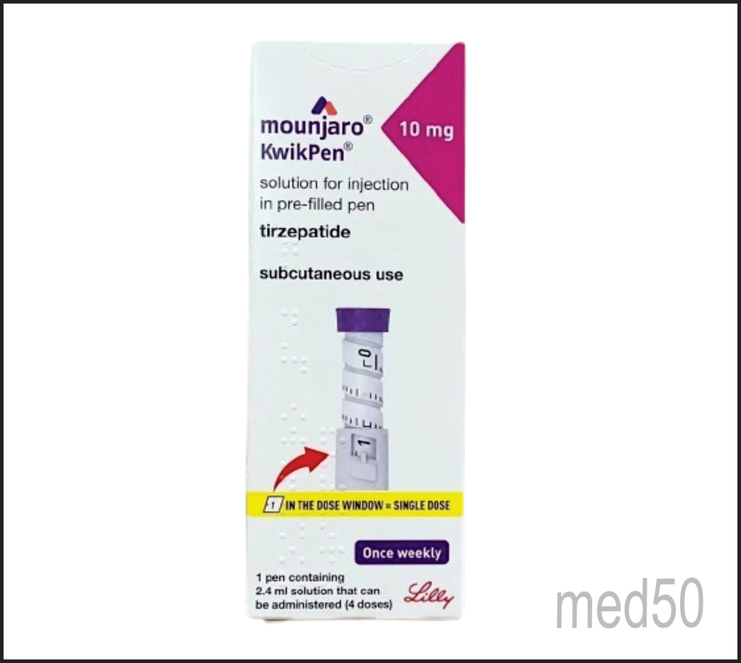 MOUNJARO 10MG PEN (Tirzepatide 10 mg)