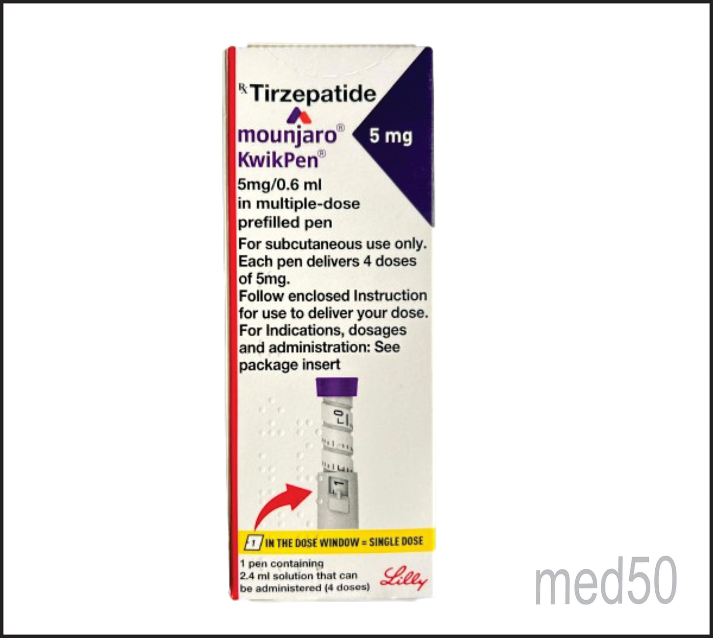 MOUNJARO 5MG KWIK PEN ( Tirzepatide 5 mg)