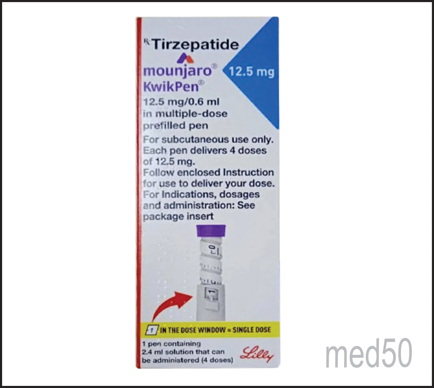 MOUNJARO 12.5MG PEN (Tirzepatide 12.5 mg)