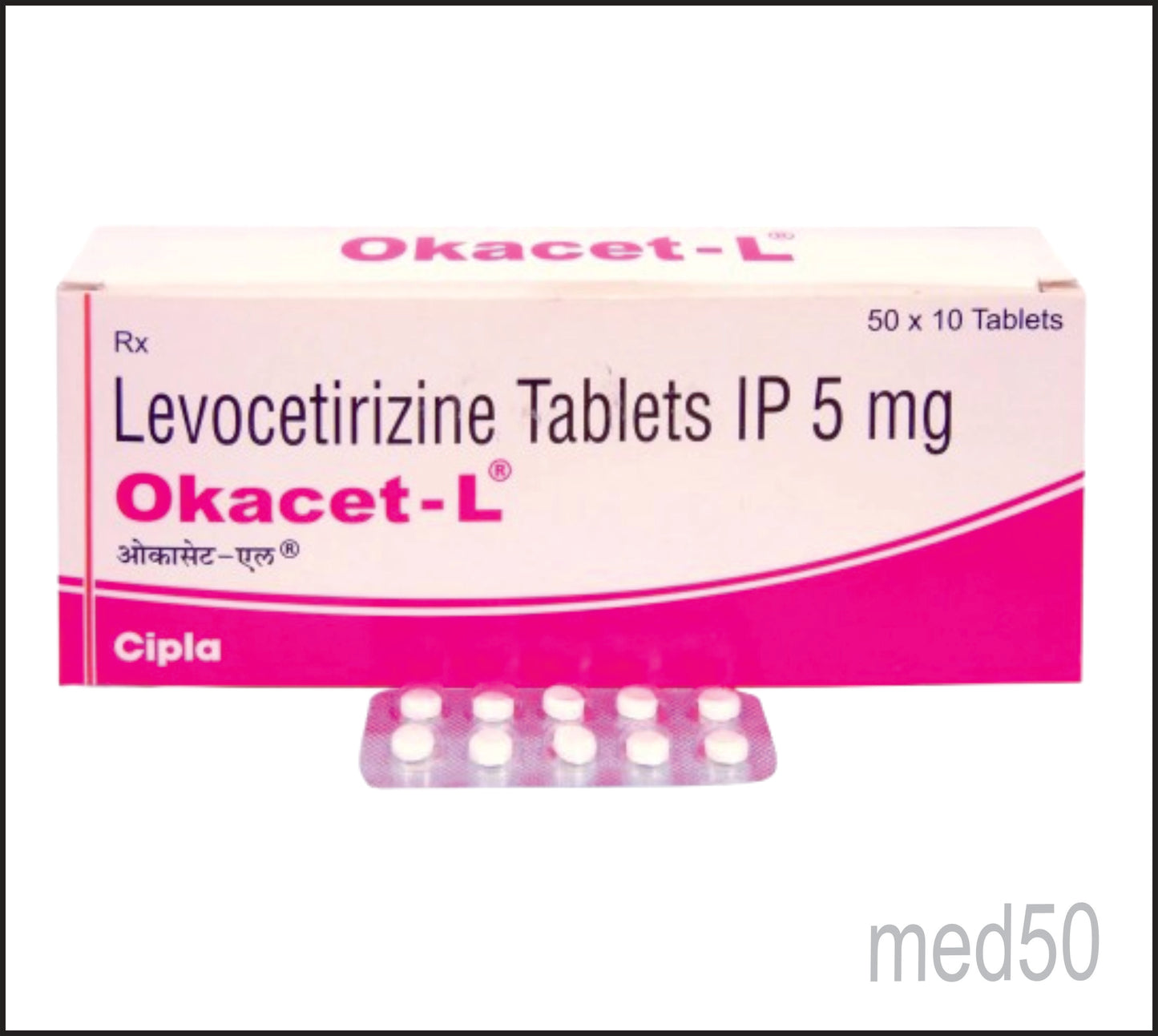 Okacet L Tablet (Levocetirizine 5Mg)