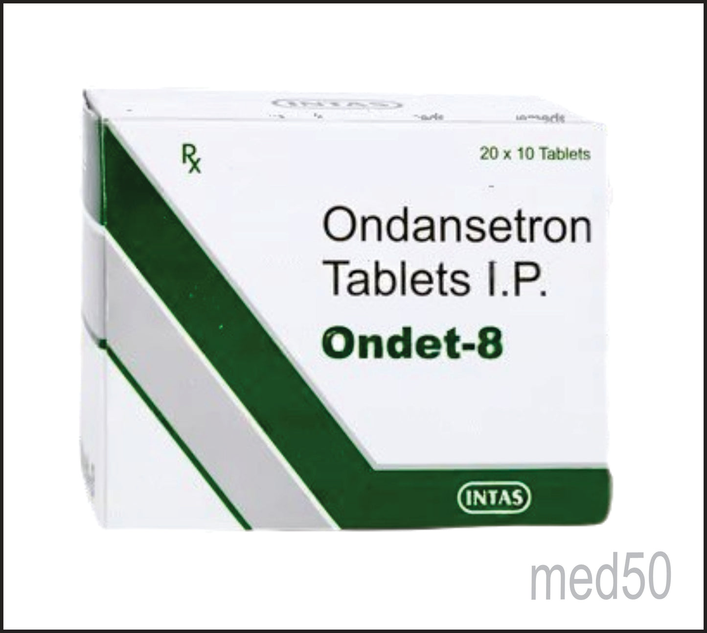 Ondet-8 Tab (Ondansetron 8 mg)