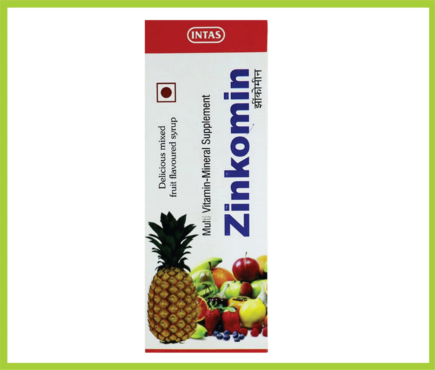 ZINKOMIN 200 ML (Zinc & Multivitamin Tonic) by Intas