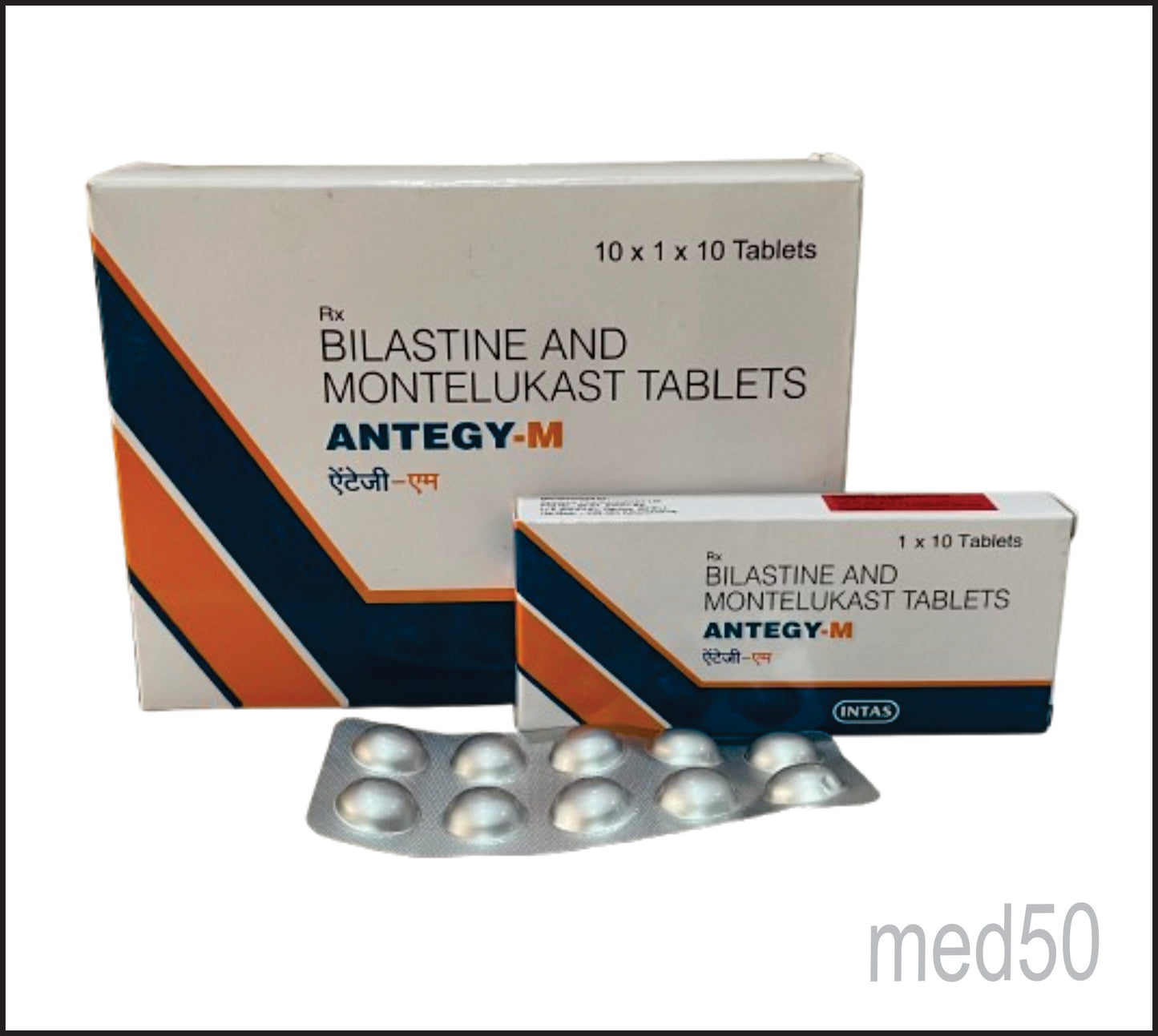 Antegy M Tab (Bilastine 20 mg + Montelukast 10 mg)