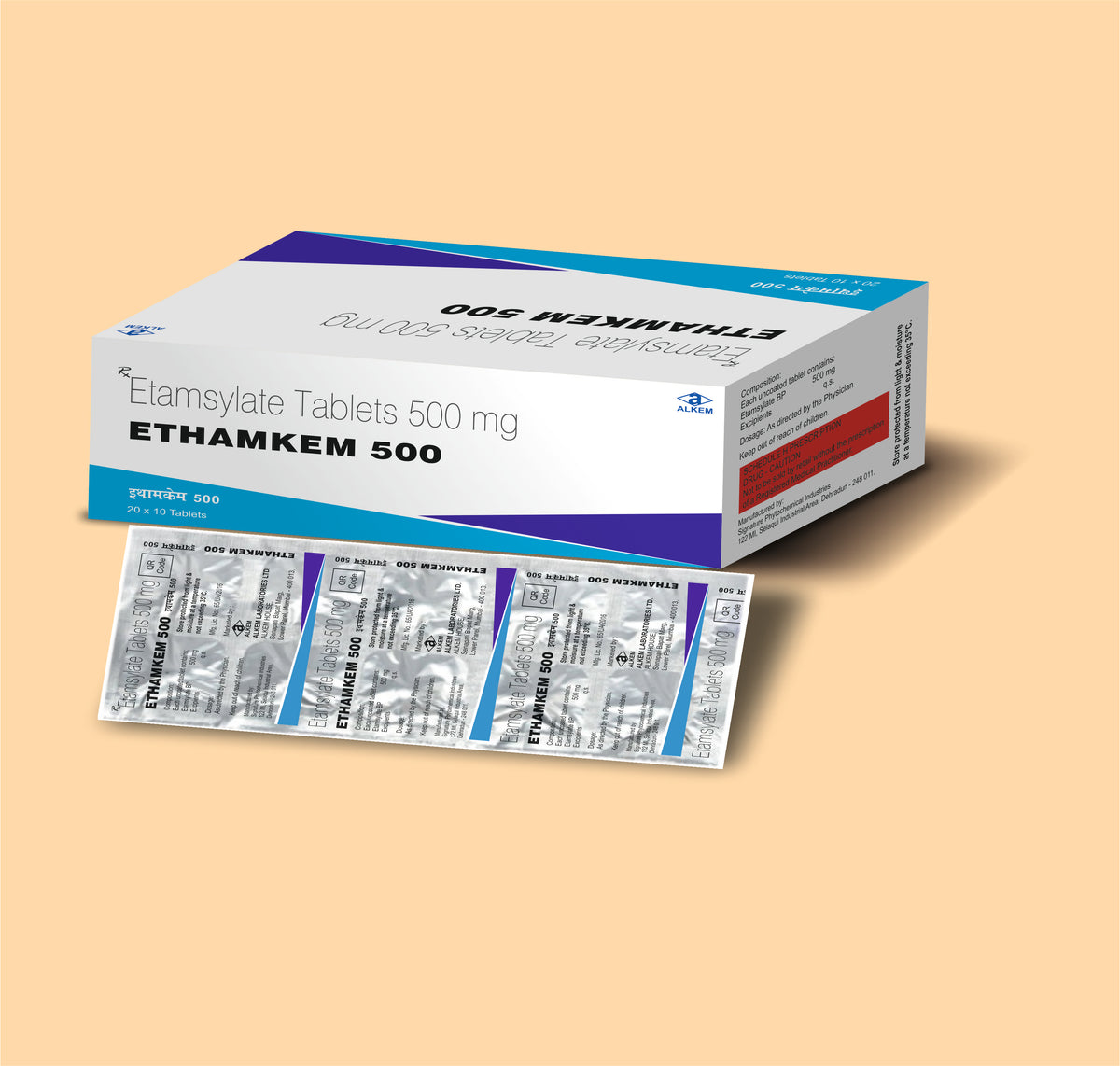 Ethamkem 500 (10'S) Etamsylate By Alkem