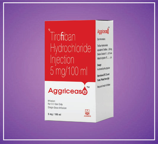 AGGRICEASE 5mg/100ml Injection (Tirofiben HCL)