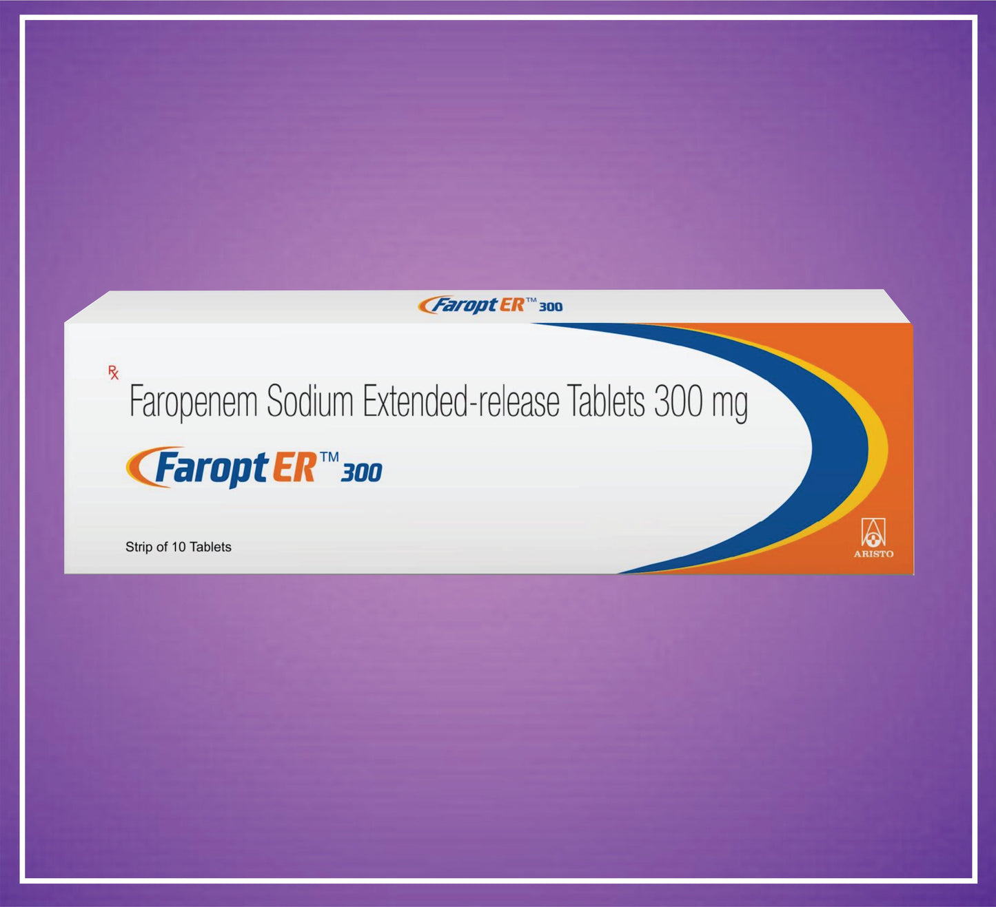 FAROPT 300 mg ER ( Faropenem sodium 300mg ER Tab)