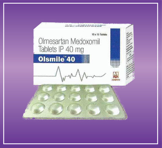 Olsmile 40 Tab (10x15) Olmesartan 40mg