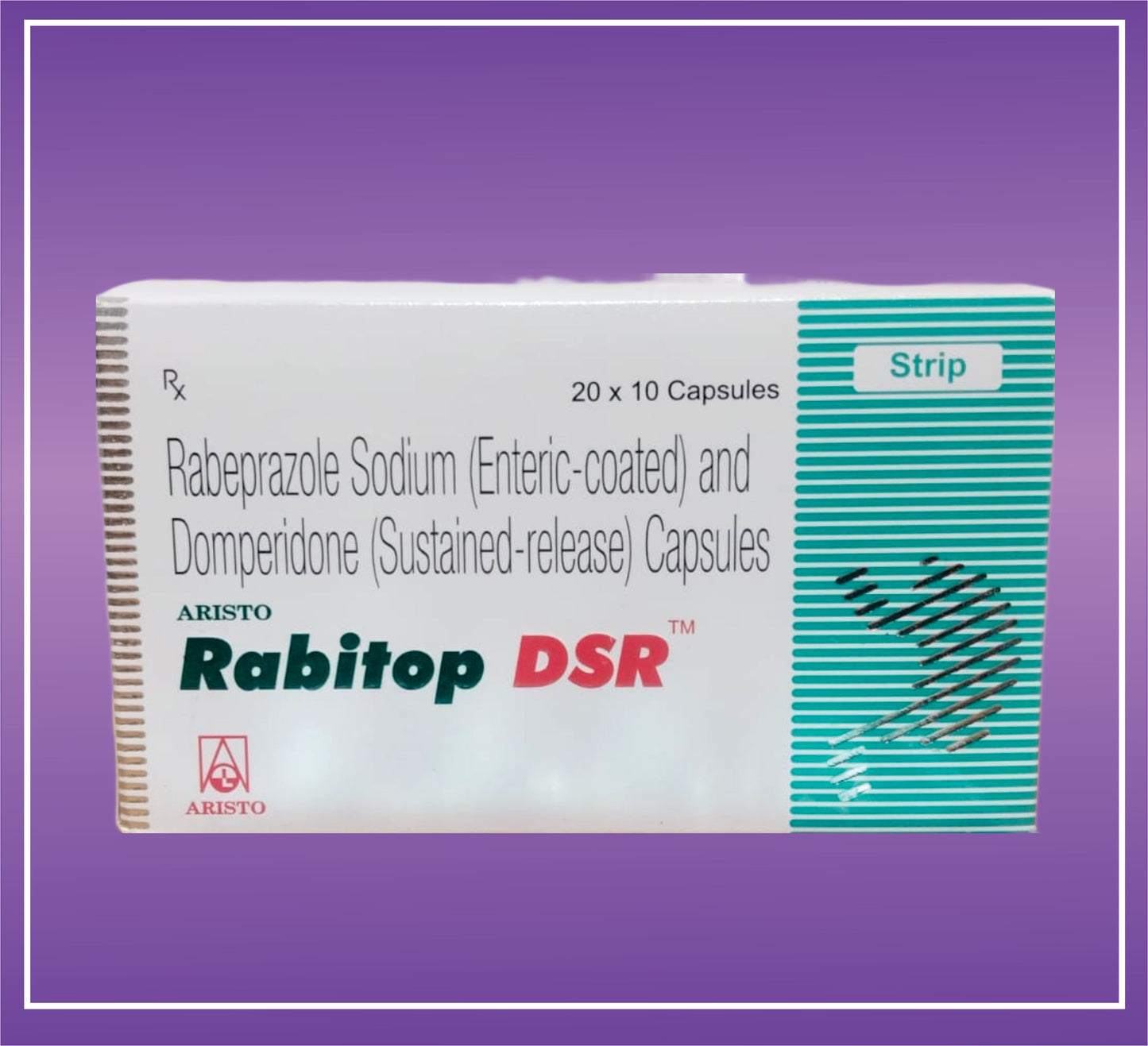 Rabitop DSR Cap (Strip) (20x10) Rabeprazole 20mg + Domperidone 30mg SR